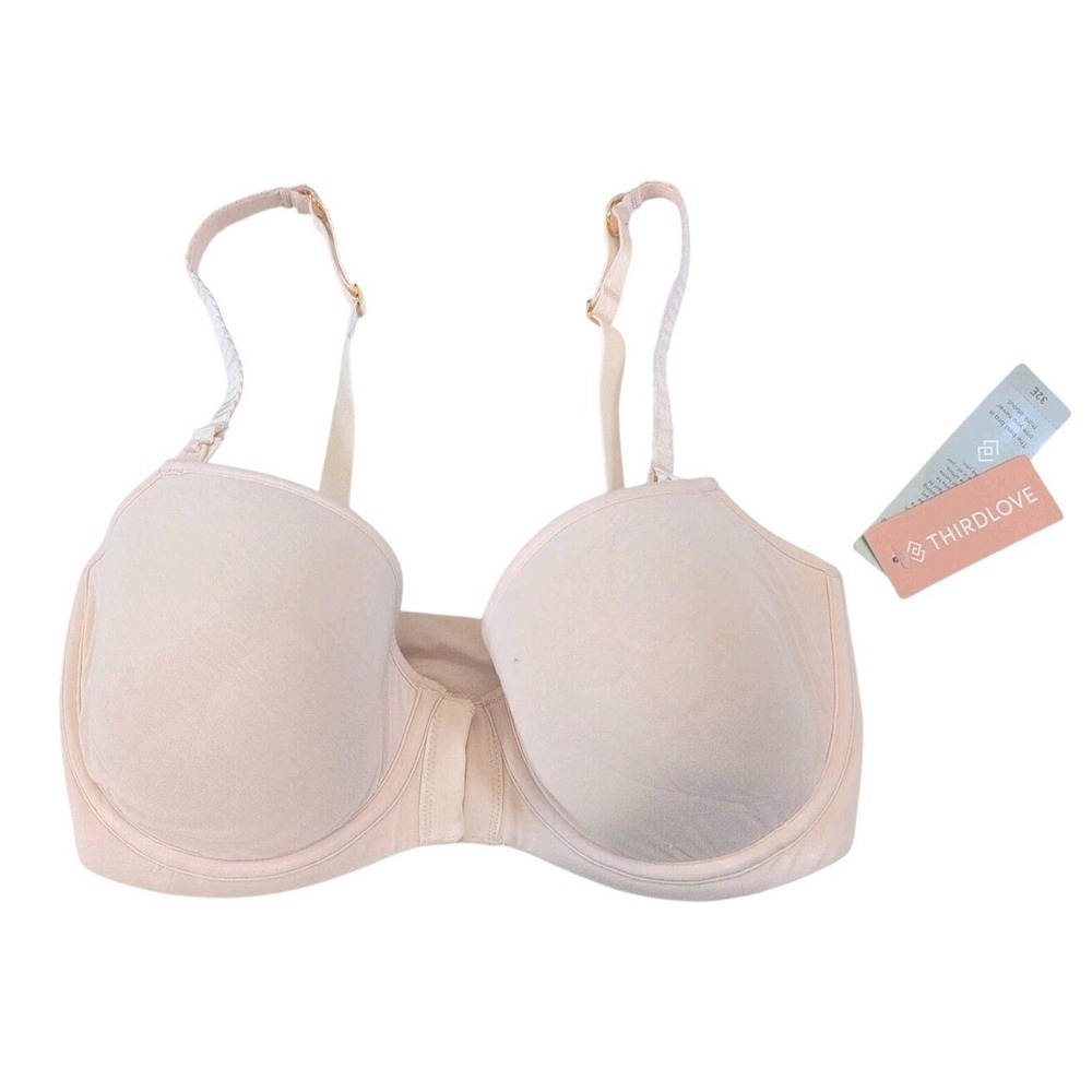 Thirdlove 24/7 Classic Nursing Bra‎ 32E Pink Underwire - New